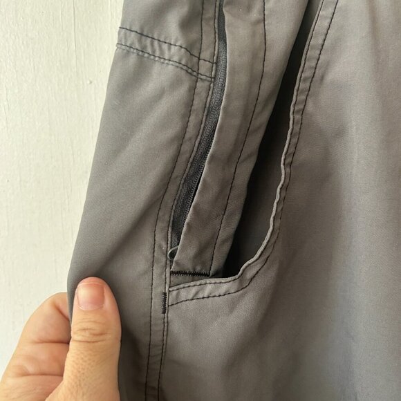 Magellan Hiking Shorts Mens 32 Gray Pockets Outdoor Quick Dry - Picture 3 of 6